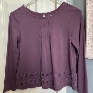 Old Navy Purple 3/4 sleeve